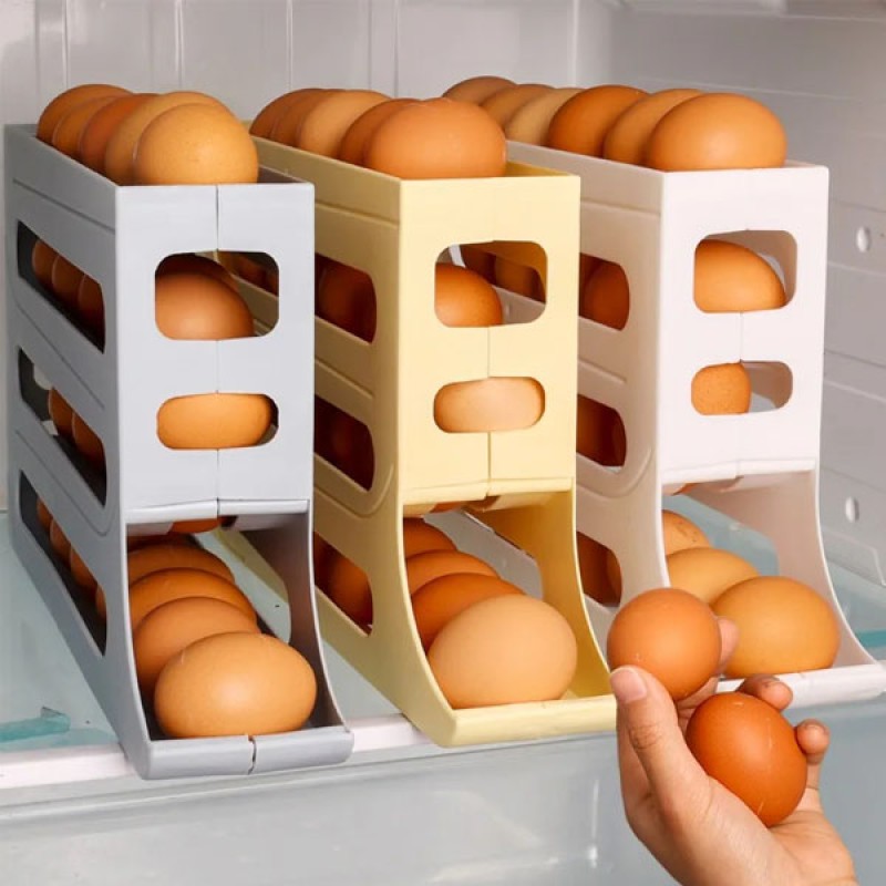 (১ পিস) 4 Layer Eggs Storage Racks