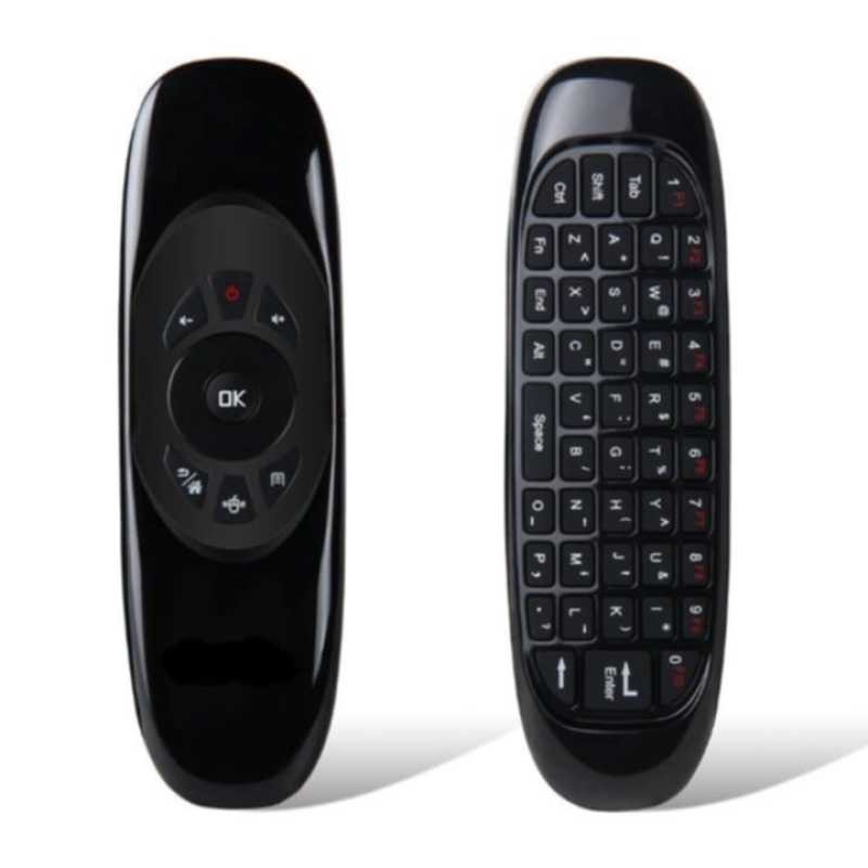 KB Wireless Air Mouse Qwerty Keyboard with Android Smart TV Controler(voice control)