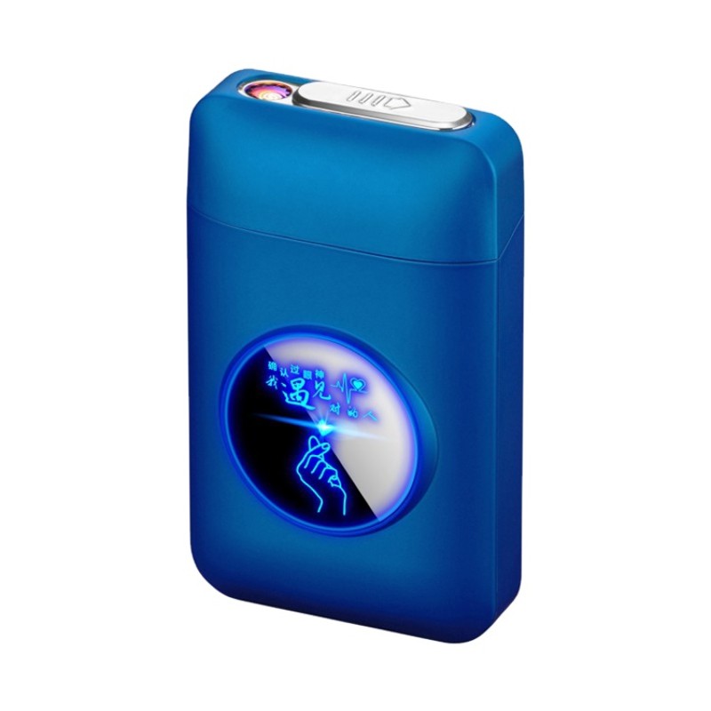 Box With Usb Rechargeable Electronic Lighter