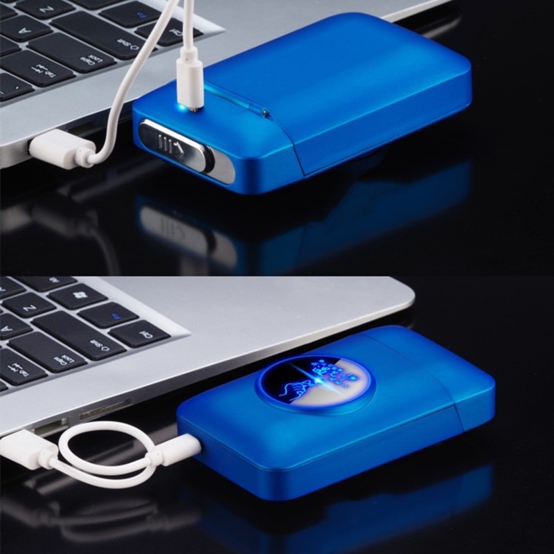 Box With Usb Rechargeable Electronic Lighter
