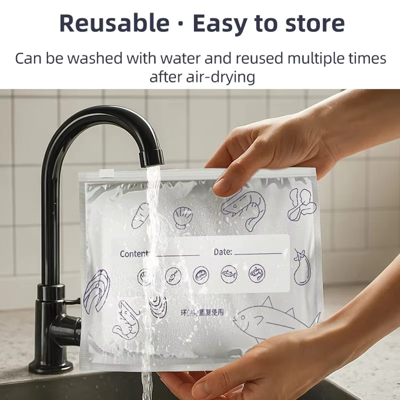 Aluminum Foil Zip Lock Bags ( ১০ পিস )